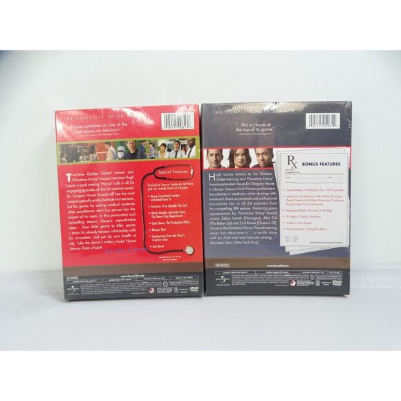 HOUSE M.D. The Complete Third 3 & Fifth 5‎ Season Lot DVD NEW/SEALED - Picture 2 of 2